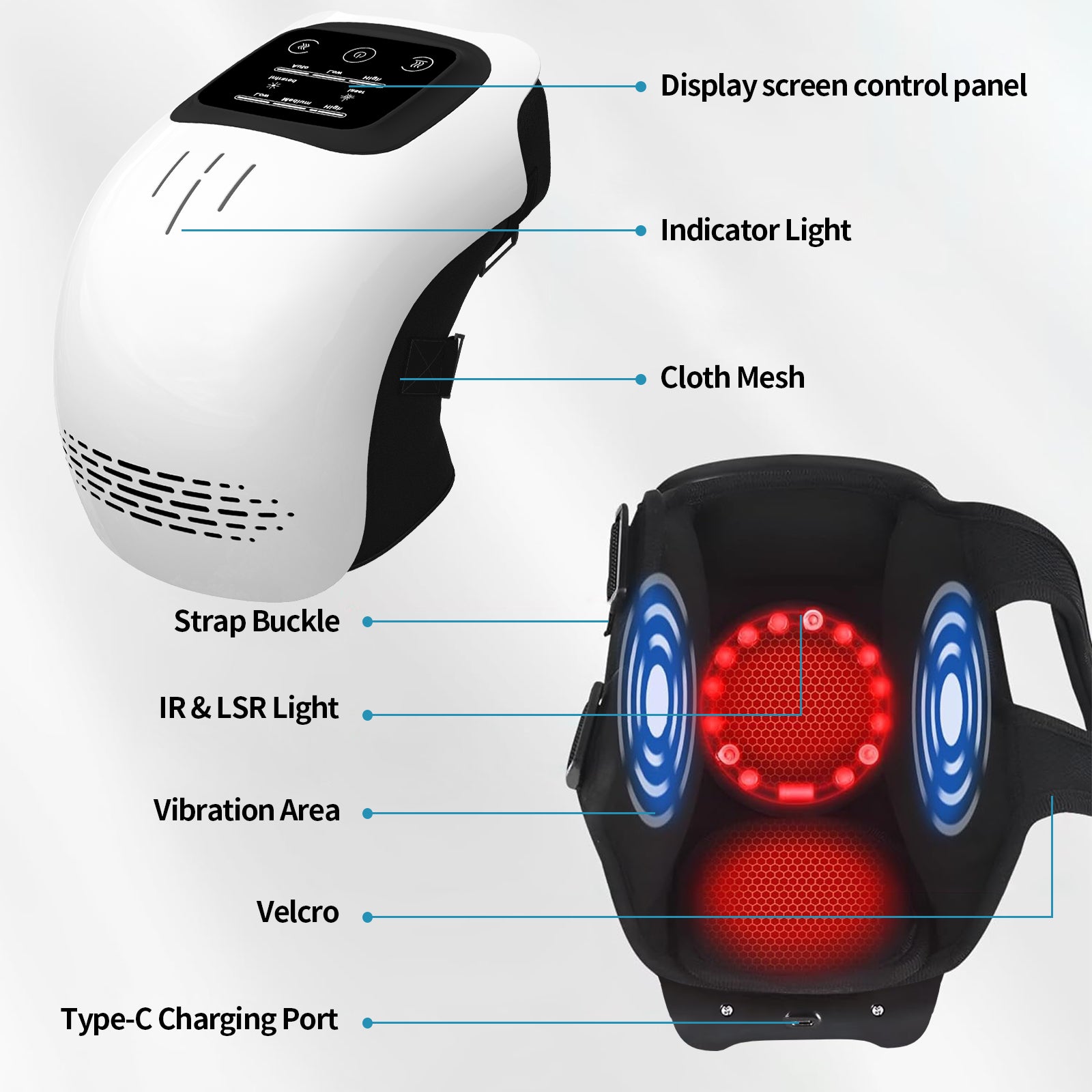 NovaOrthix™ InfraRed+ Knee Massager